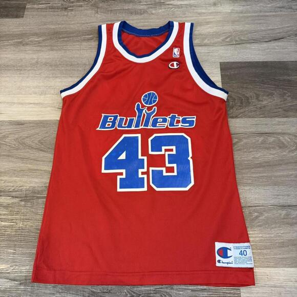 Champion Other - Vintage Washington bullets Pervis Ellison champion jersey